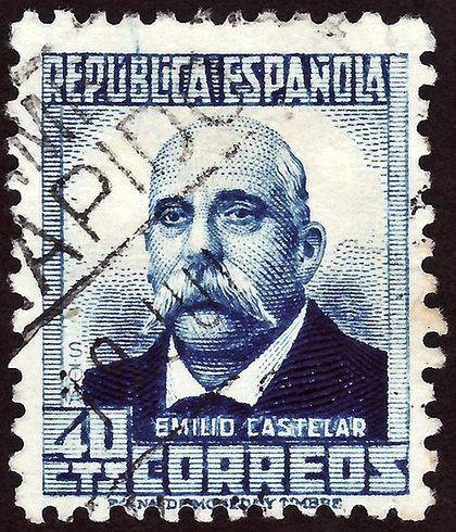 Sello de Emilio Castelar, 1932